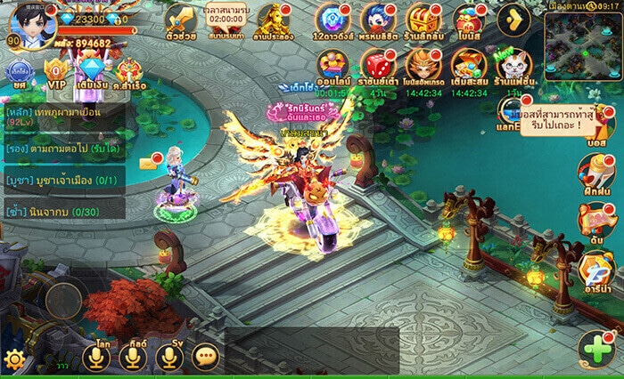 Spirit Sword สงครามโนลิมิต เกมมือถือ MMORPG เวอร์ชั่นไทย