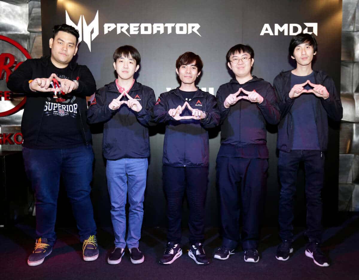 เอเซอร์ จัดงานเลี้ยงขอบคุณ ทีมนักกีฬาอีสปอร์ต ตัวแทนไทยลงแข่งขัน Predator League 2018