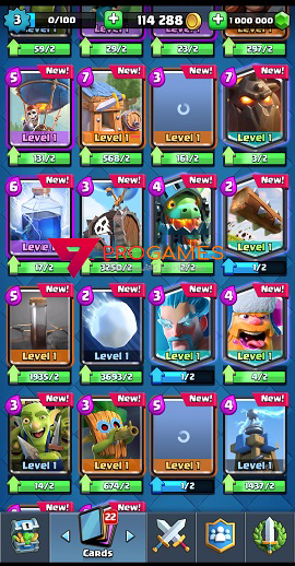 ดาวน์โหลด Clash Royale (MOD, Unlimited Money/Crystals/Gems) v3.2.0 ฟรีบน android