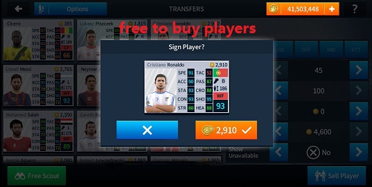 ดาวน์โหลด Dream League Soccer 2020 (MOD, Unlimited Money) ฟรีบน Android