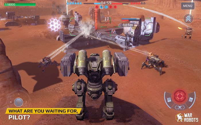 ดาวน์โหลด War Robots (MOD, Inactive Bots) ฟรีบน Android