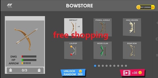 Mr Bow Mod Apk 1.0 [ไม่ จำกัด เงิน]