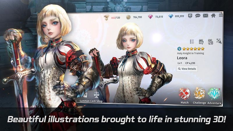 โปร Hack โกงเกม LYN: The Lightbringer APK+ OBB+ Mod 1.9.0