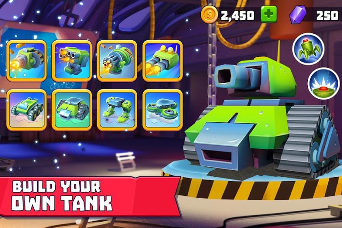 Tanks A Lot! - Realtime Multiplayer Battle Arena Mod Apk 2.51 [เงินไม่จำกัด]