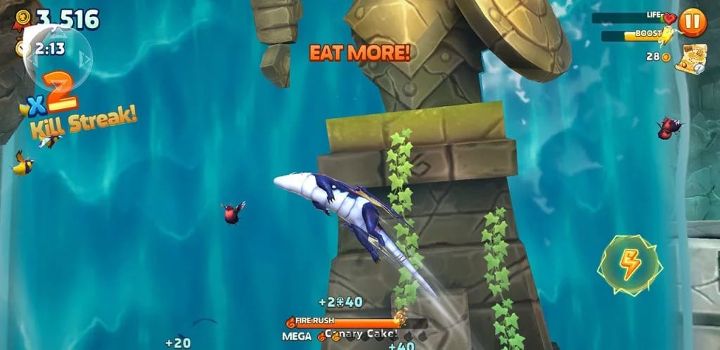 Hungry Dragon MOD APK 2.12 (Unlimited Money)