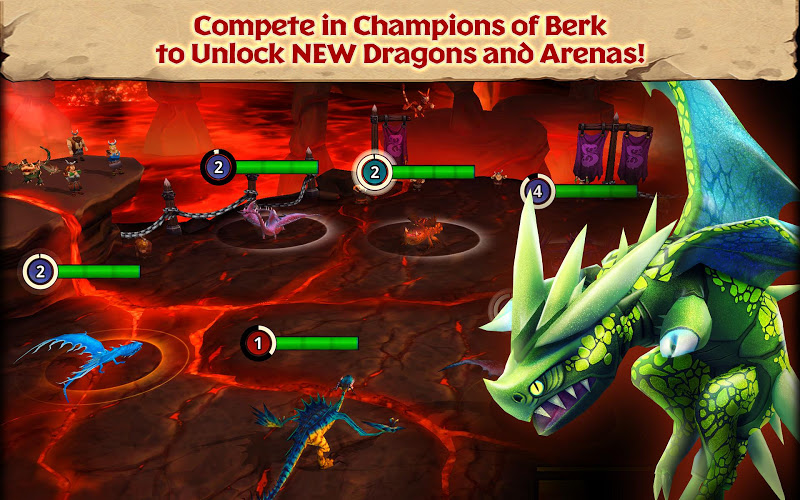 ดาวน์โหลด Dragons: Rise of Berk (MOD, Unlimited Runes) ฟรีบน Android