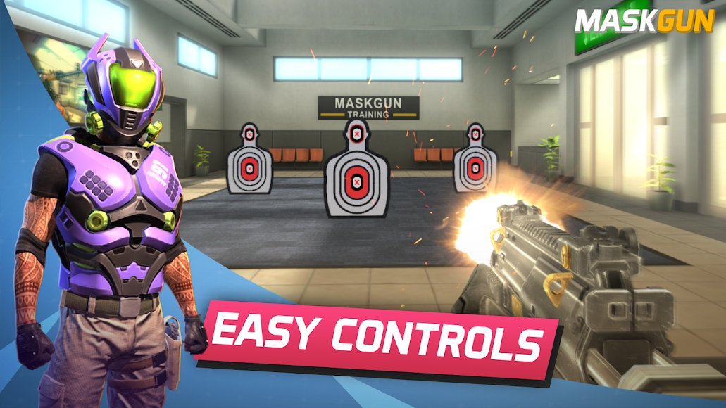 Maskgun Multiplayer FPS Mod Apk (v2.370) + All Unlocked + No Ads