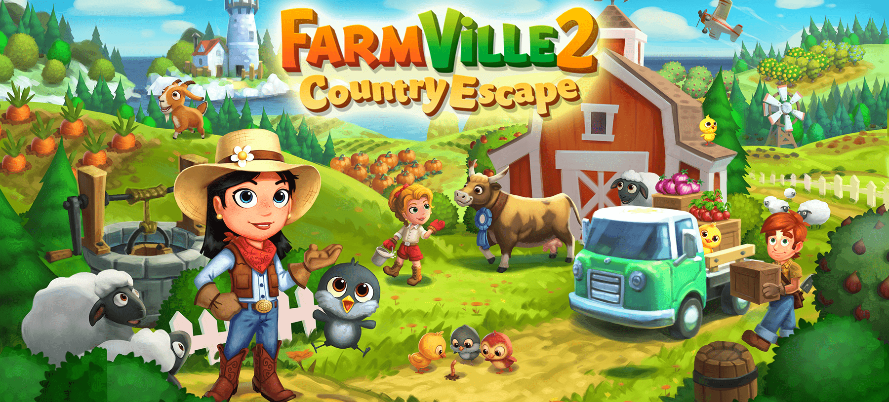 ดาวน์โหลด FarmVille 2: Country Escape (MOD, Unlimited Money, Keys) ฟรีบน Android