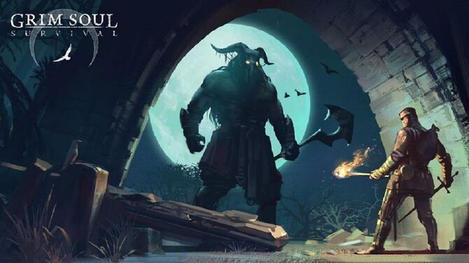 ดาวน์โหลด Grim Soul: Dark Fantasy Survival (MOD, Free Craft) ฟรีบน Android