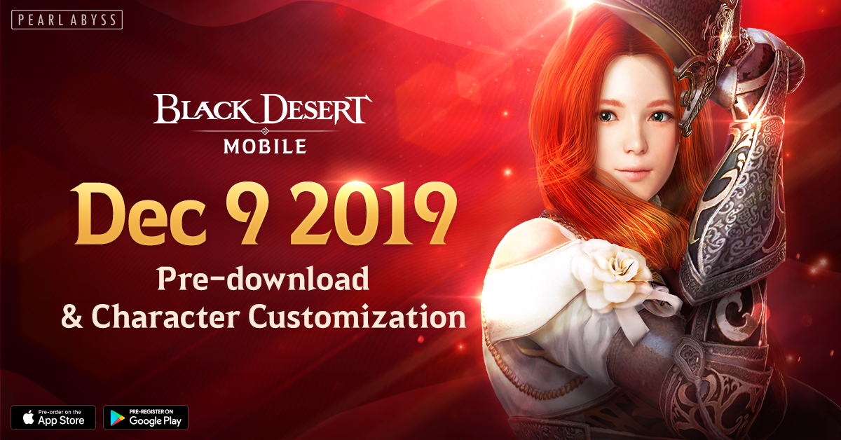 Black Desert Mobile เตรียมเปิดให้ดาวน์โหลดเกมล่วงหน้า 9 ธันวาคมนี้