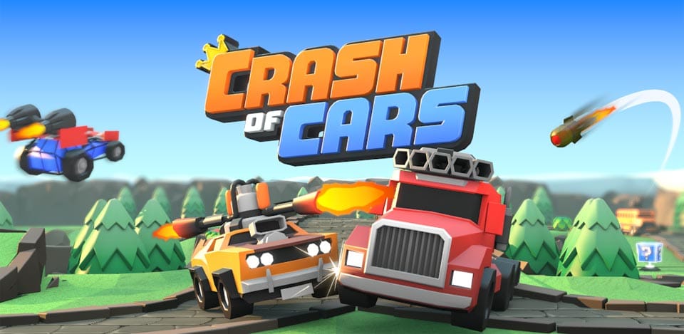 ดาวน์โหลด Crash of Cars (MOD, Coins / Gems) ฟรีบน Android