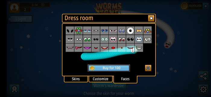ดาวน์โหลด Worms Zone .io - Voracious Snake Apk (Mod, Unlimited money)