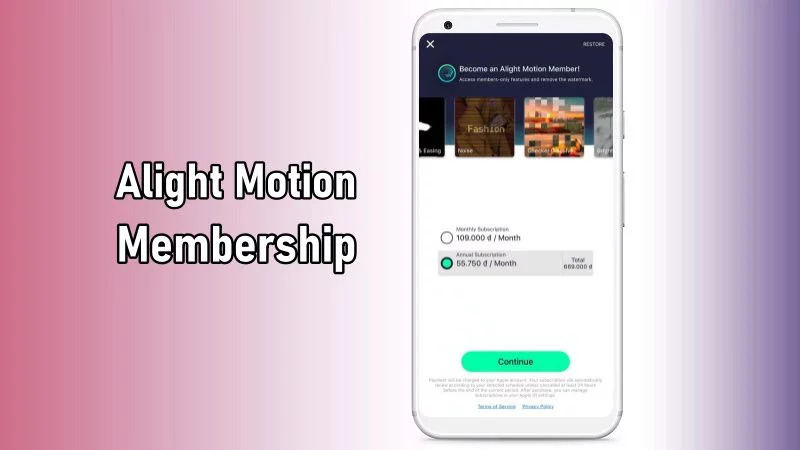 ดาวน์โหลด Alight Motion PRO 3.1.4 (MOD, ปลดล็อคทั้งหมด)