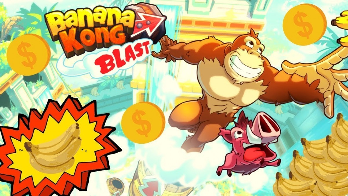 ดาวน์โหลด Banana Kong Blast (MOD, Unlimited Bananas) ฟรีบน Android