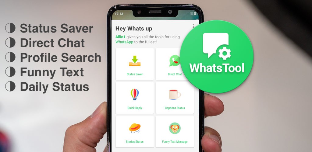 ดาวน์โหลด WhatsTools 1.7.4 (ปลดล็อคแล้ว) Mod สำหรับ Android