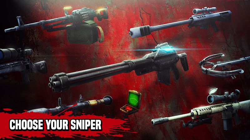 ดาวน์โหลด Zombie Hunter Sniper: Apocalypse (MOD, Unlimited Money) ฟรีบน Android