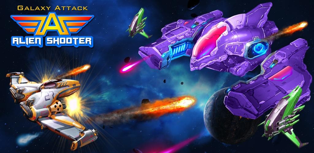 ดาวน์โหลด Galaxy Attack: Alien Shooter 23.5 Apk (เงิน,อัญมณี ไม่จำกัด) สำหรับ Android