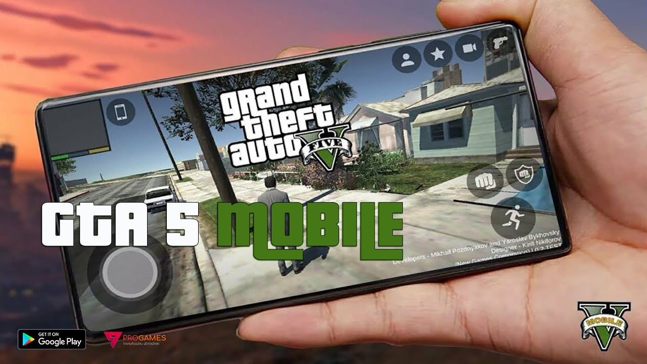 ดาวน์โหลด GTA 5 APK (Grand Theft Auto V) ฟรีบนมือถือ android