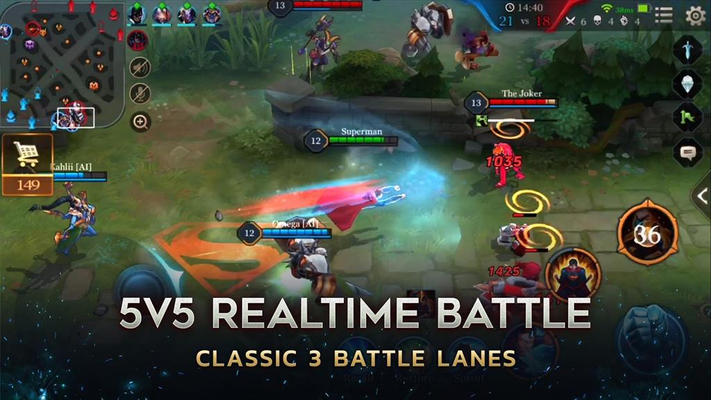 Arena of Valor (MOD, Radar Hack) v1.34.1.10